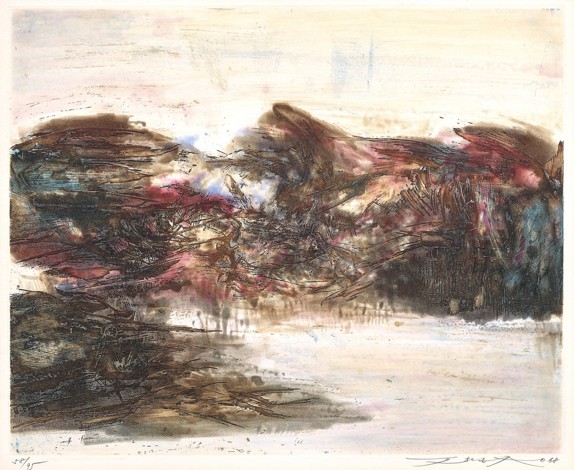 Untitled by Zao Wou-Ki
