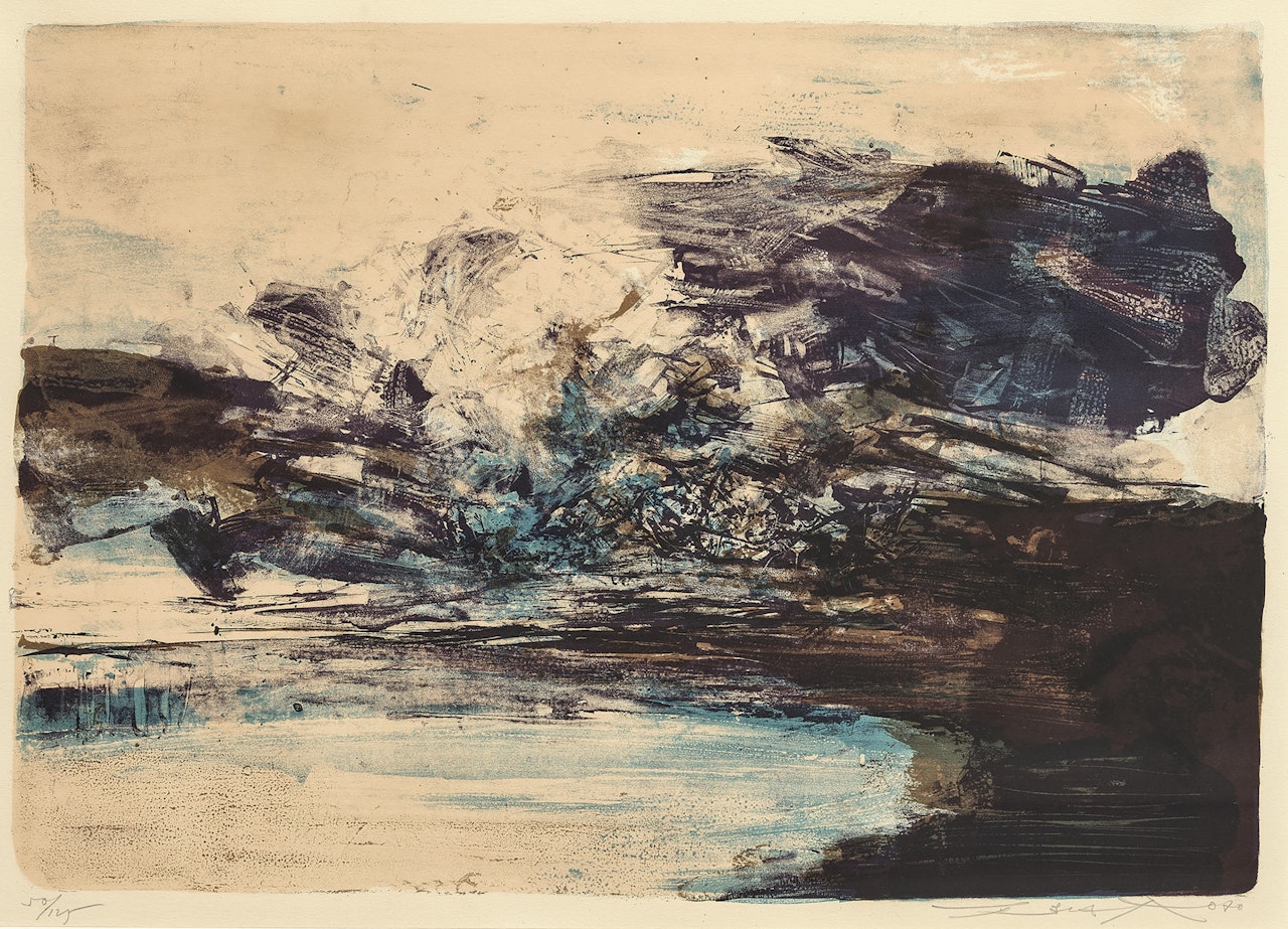 Untitled by Zao Wou-Ki