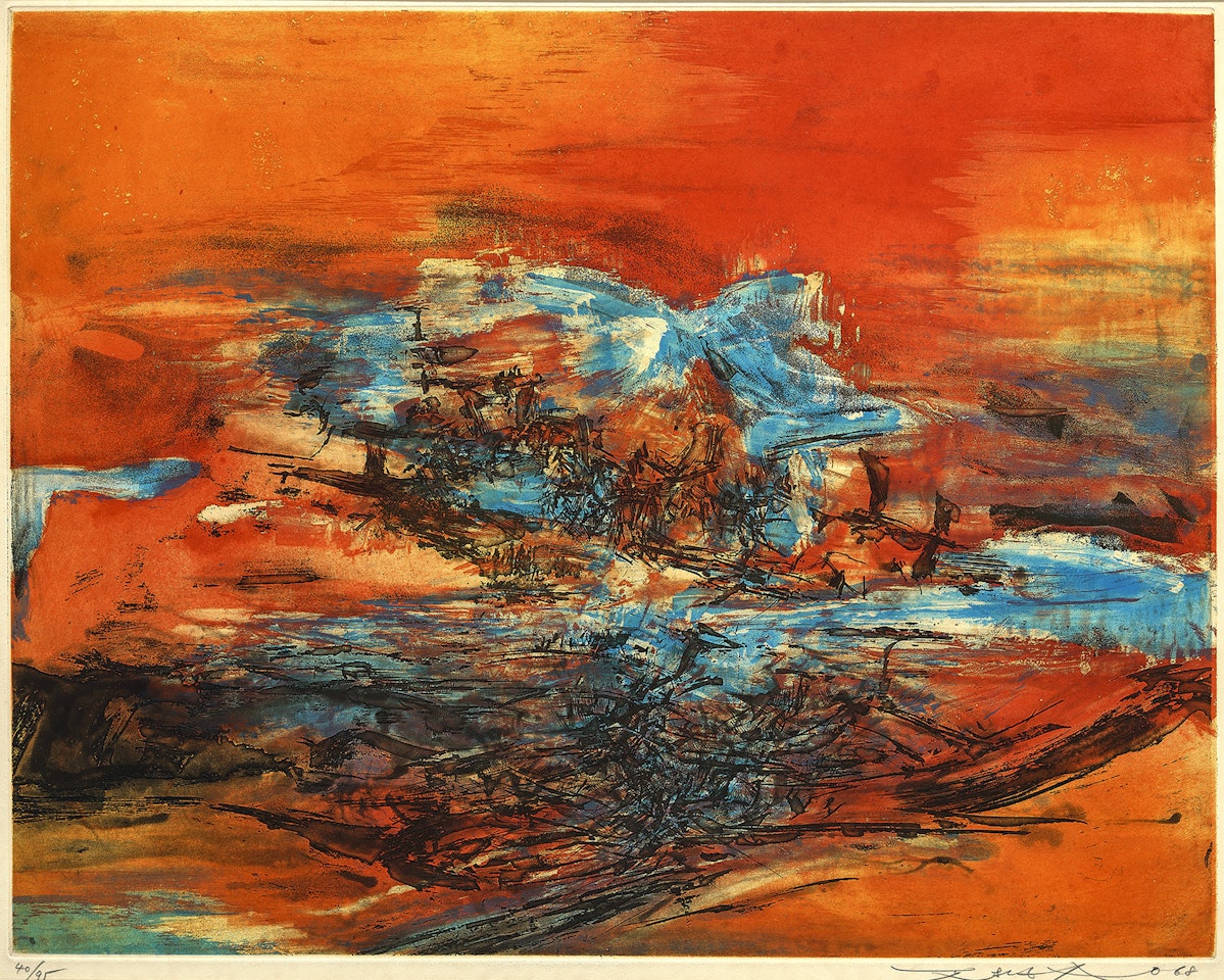 Untitled by Zao Wou-Ki