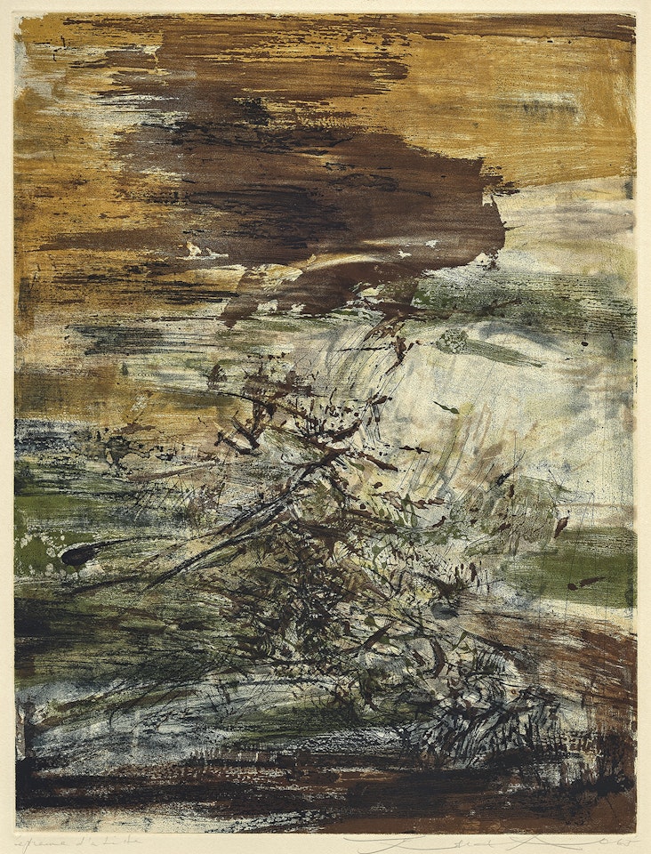Untitled by Zao Wou-Ki
