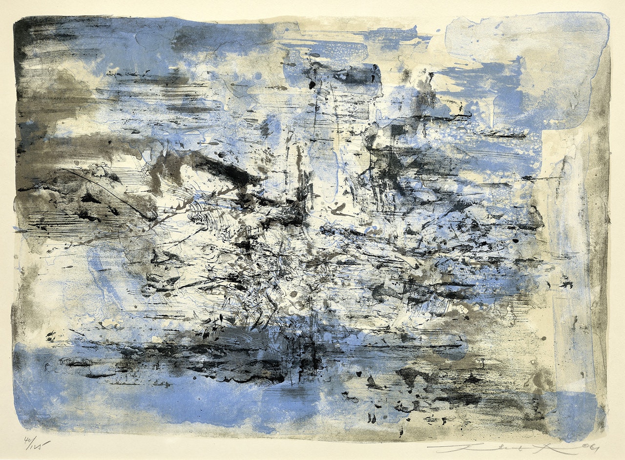 Untitled by Zao Wou-Ki