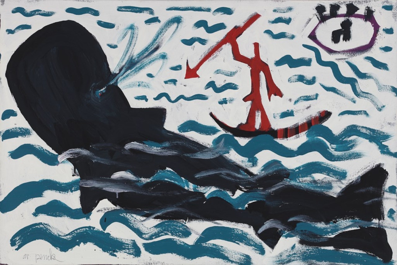Whale-Hunting by A.R. Penck
