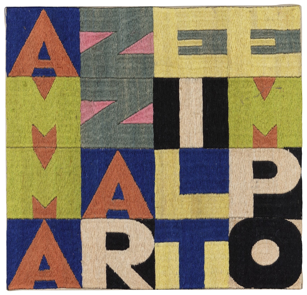Ammazzare il tempo (Time To Kill ) by Alighiero Boetti