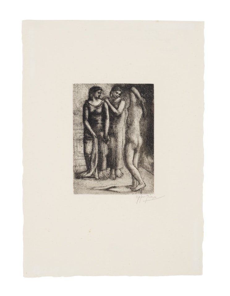 Groupe de trois femmes by Pablo Picasso