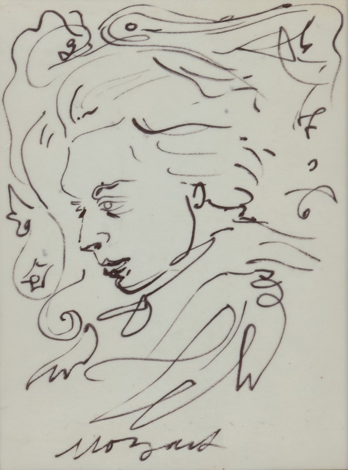 Mozart by André Masson