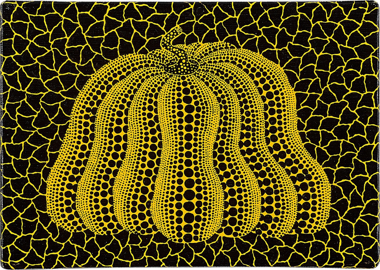 Pumpkin [TWO] 南瓜[TWO] by Yayoi Kusama