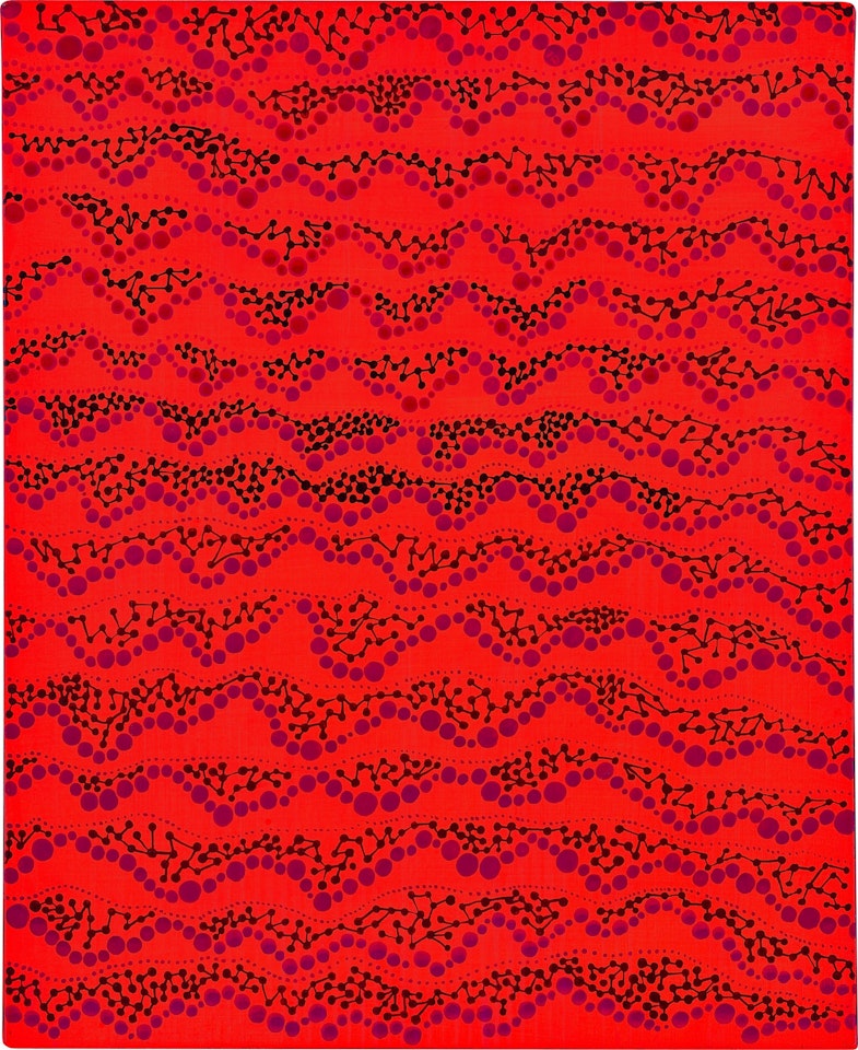 The Evening Glow, Facing the Imminent Death by Yayoi Kusama