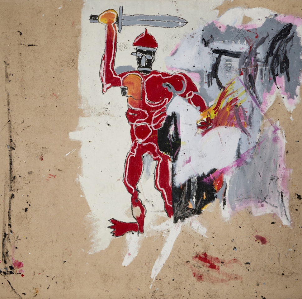 Untitled (Red Warrior) by Jean-Michel Basquiat
