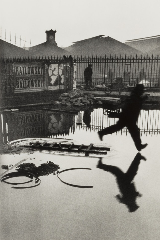 Behind the Gare Saint-Lazare, Paris by Henri Cartier-Bresson