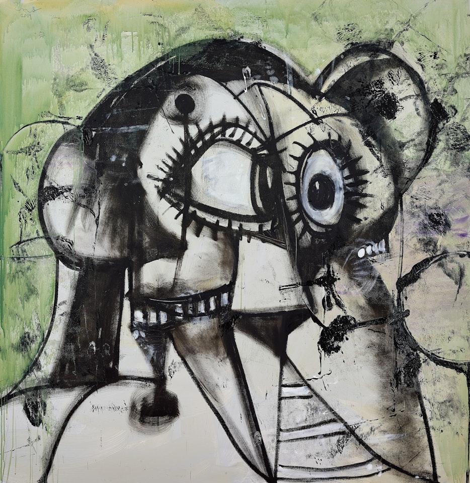 Whistler's Father by George Condo