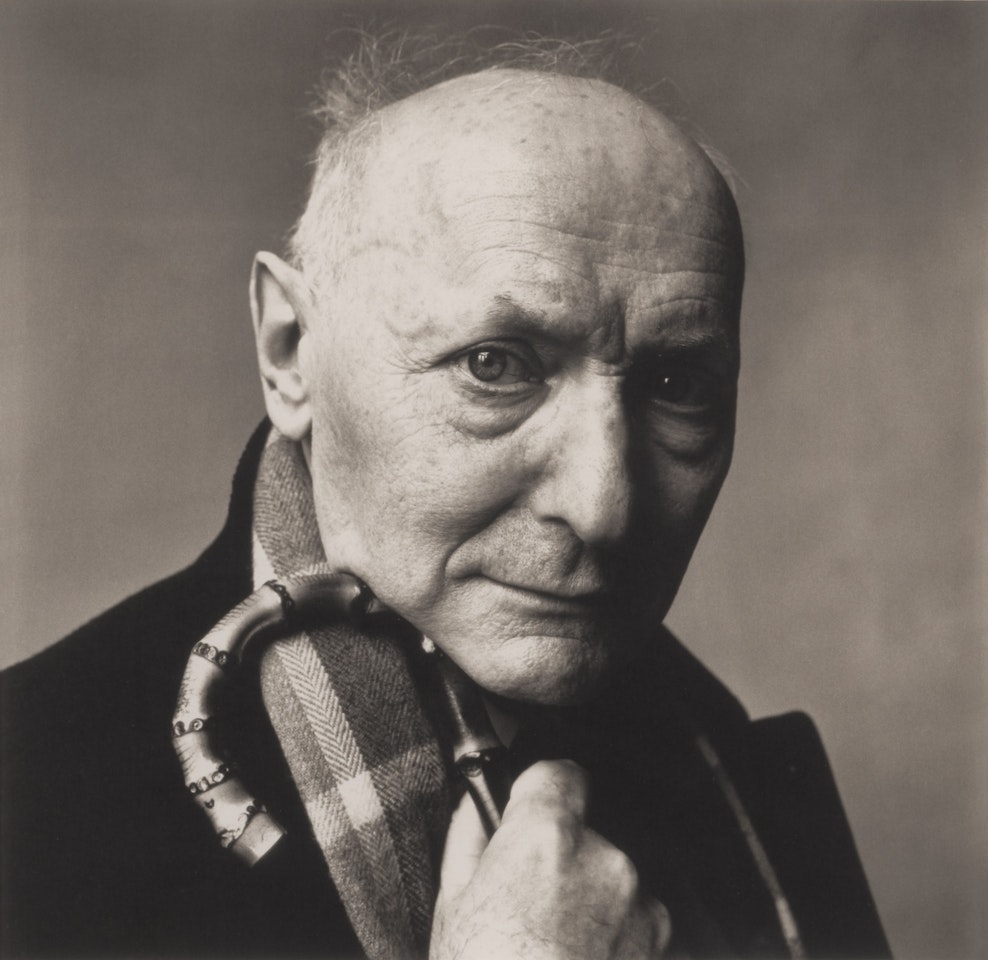 I. B. Singer (New York' (Isaac Bashevis Singer) by Irving Penn