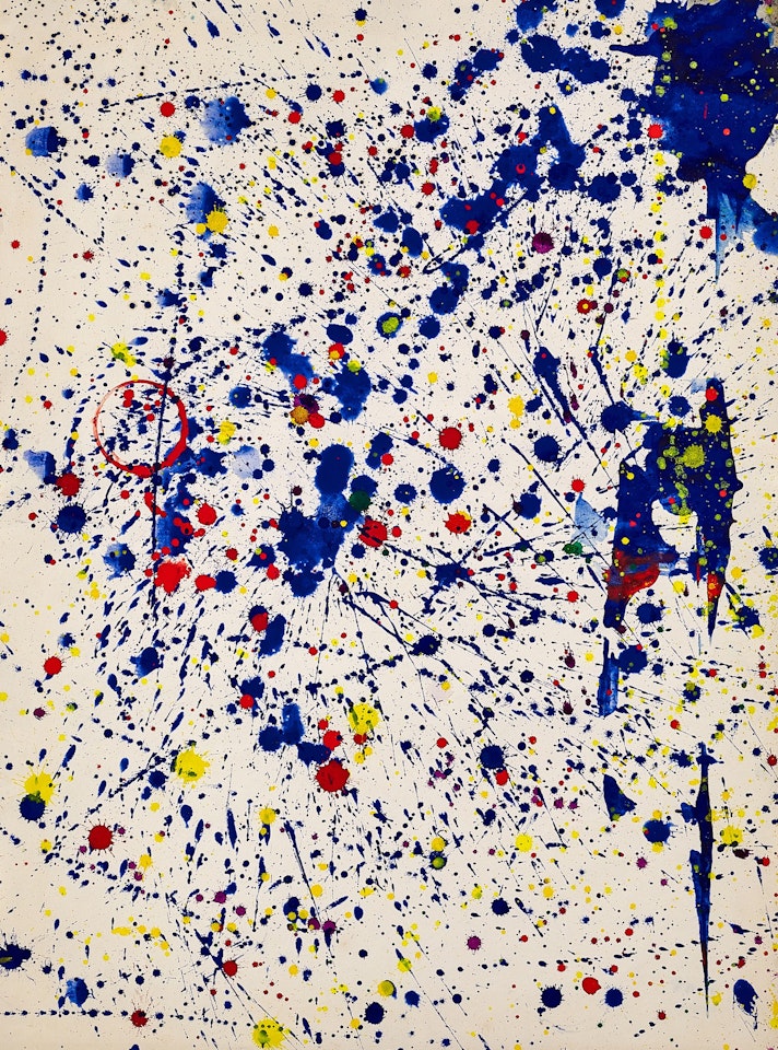 Untitled 無題 by Sam Francis