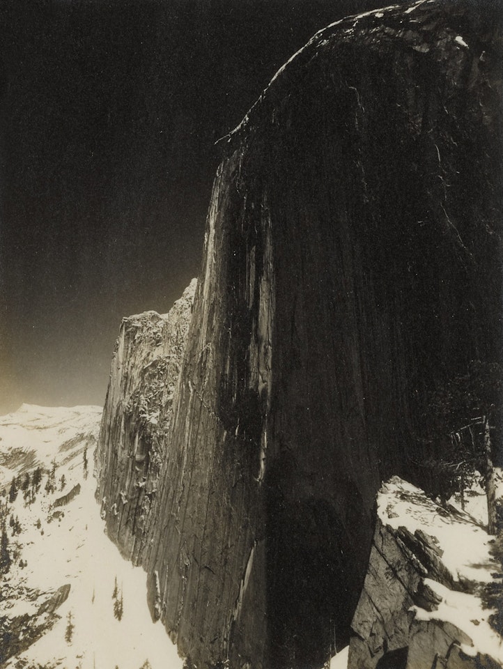 Monolith: The Face of Half Dome (Parmelian Print) by Ansel Adams