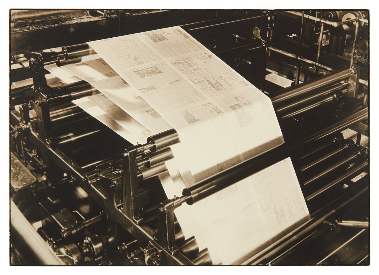 Printing Press, The New York Times by Margaret Bourke-White