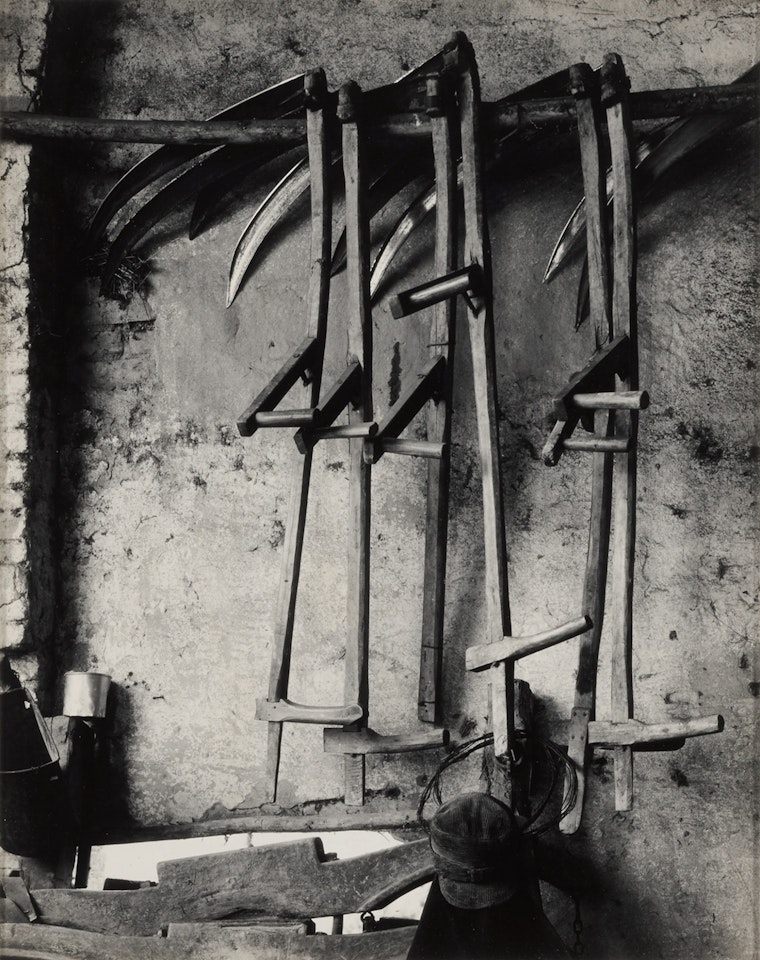 The Scythes, Luzzara, Italy by Paul Strand