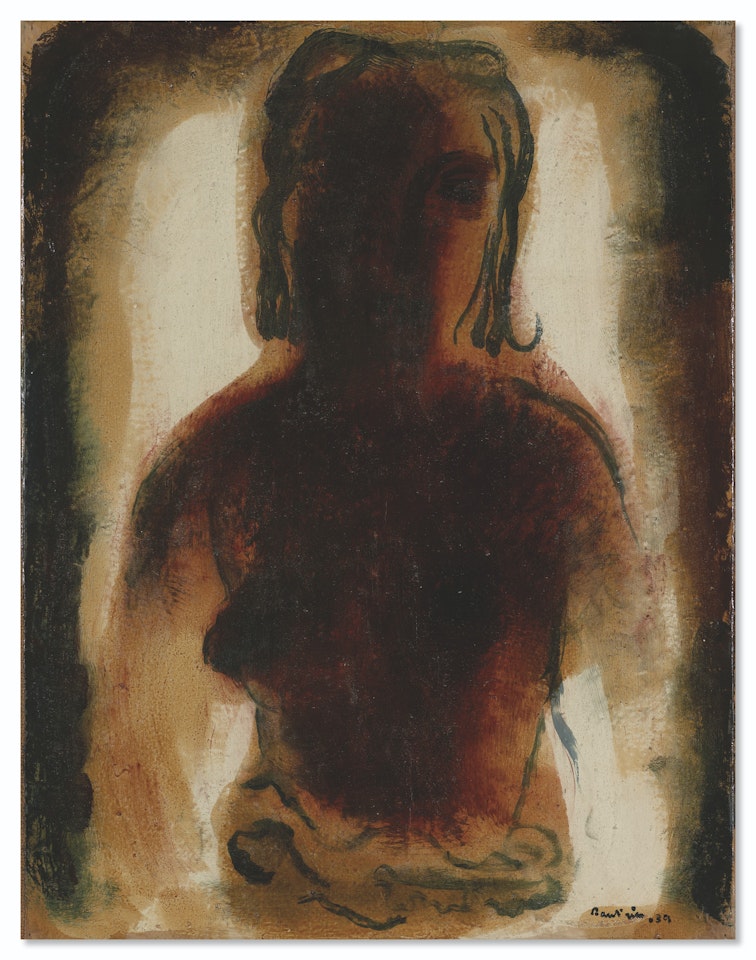 Buste de jeune femme I by Jean Fautrier