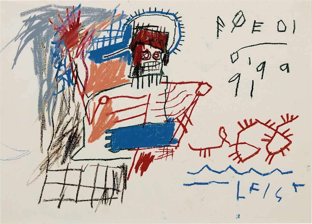 Poedi by Jean-Michel Basquiat