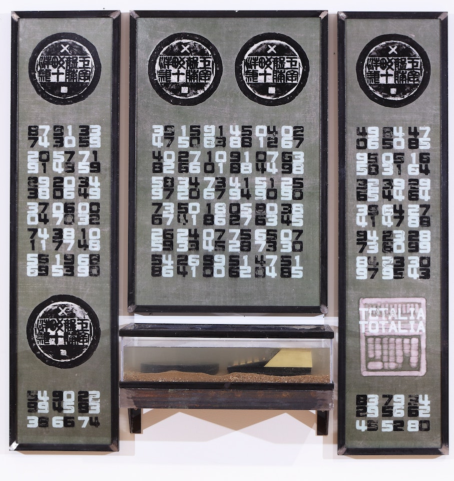 The Writing/The Number by Chen Zhen