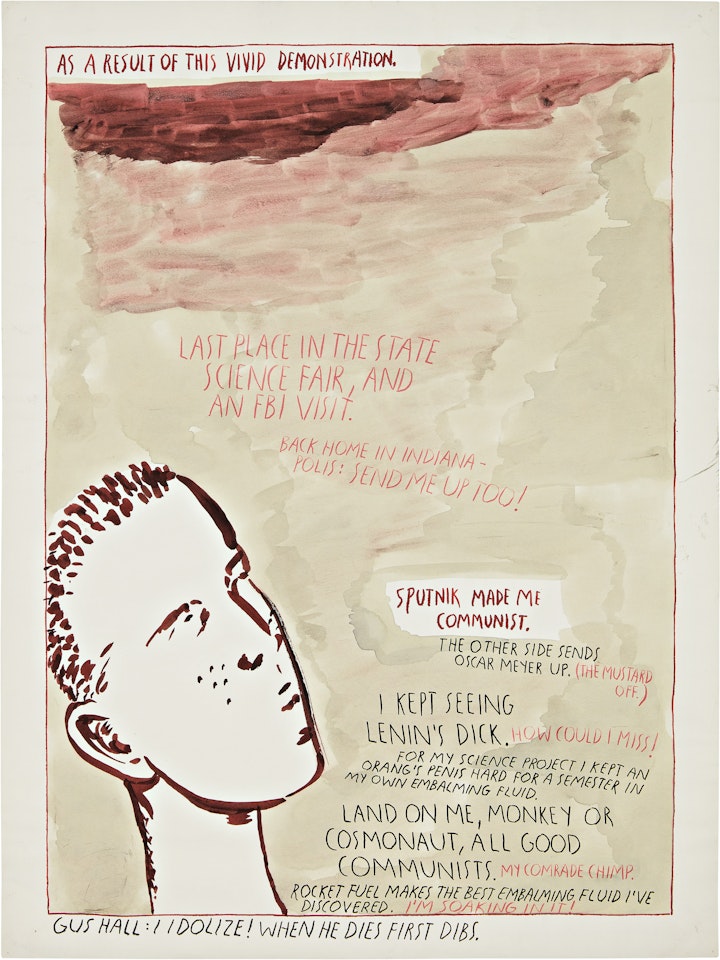 No Title (As a result of this...) by Raymond Pettibon