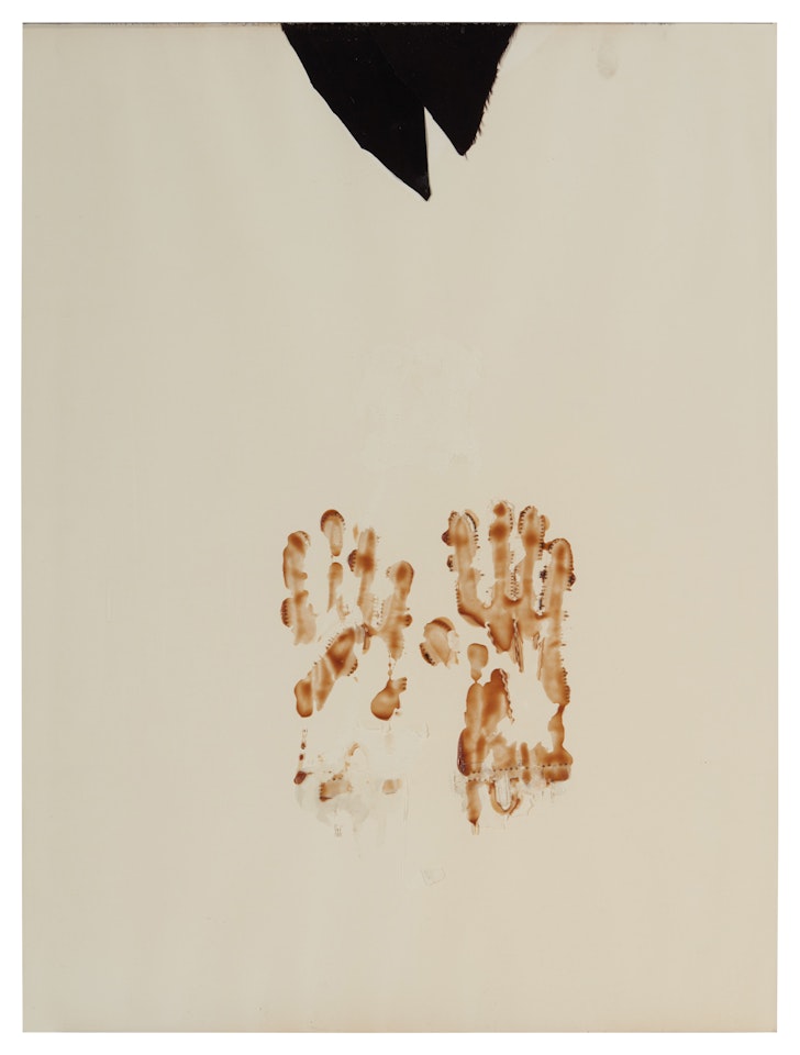 Black Triangle #4 by Jim Dine