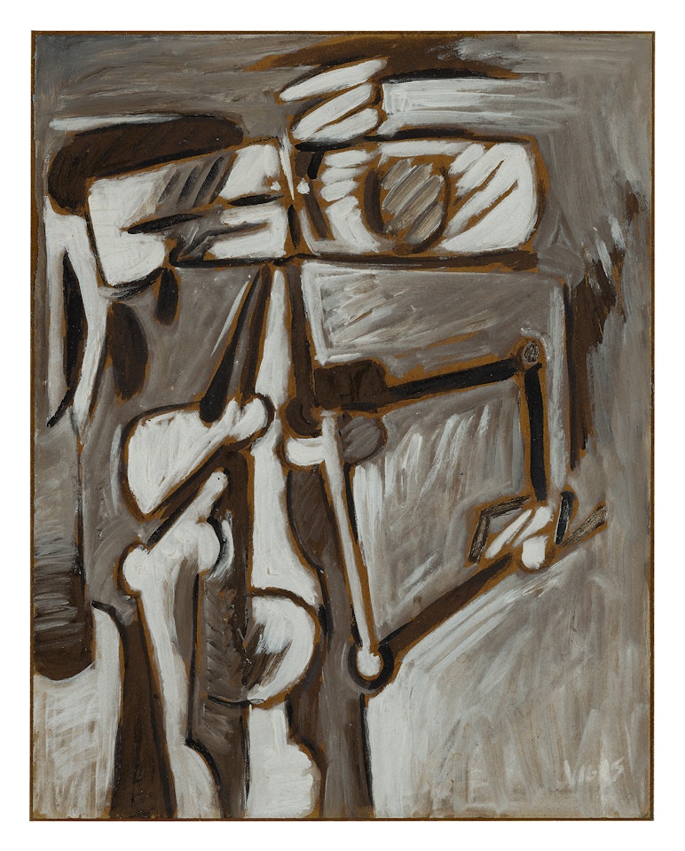 Personaje gris by Oswaldo Vigas