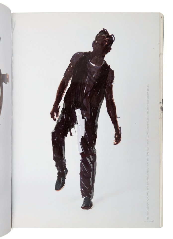 Untitled (Diesel Book) by Richard Hambleton