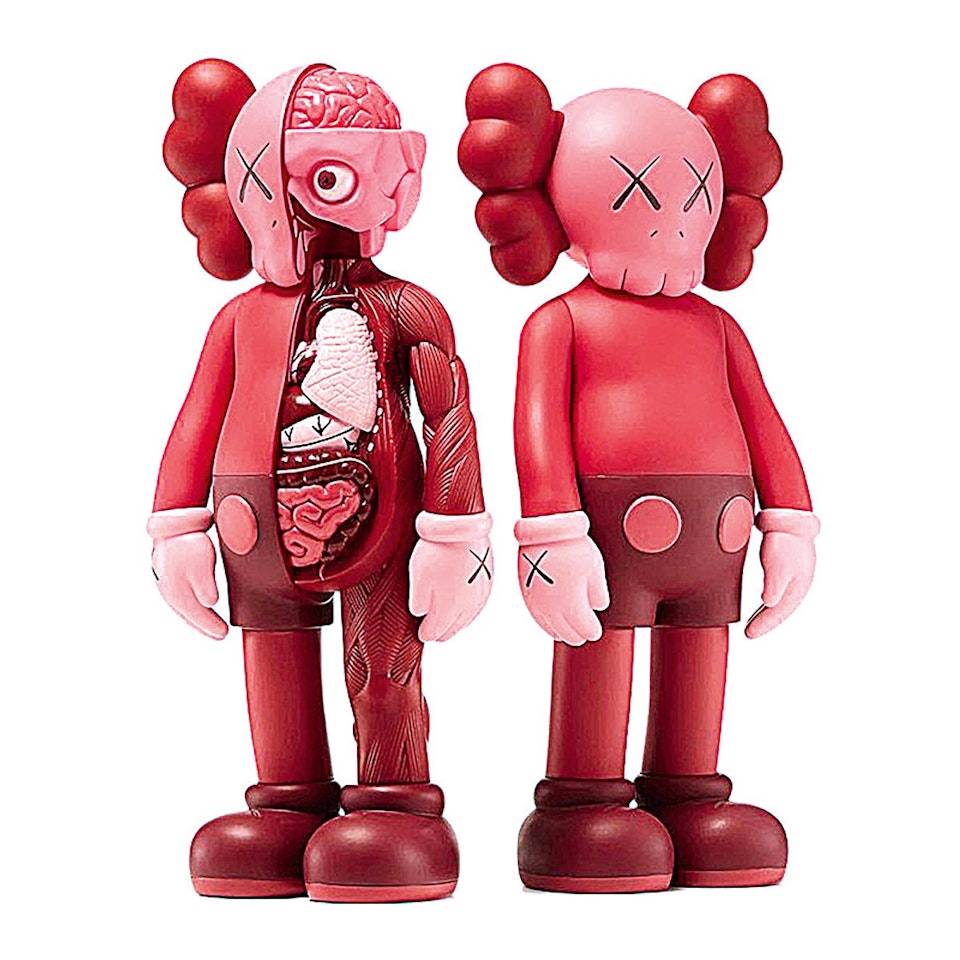 Companion: Blush (Full Bodied; and Flayed) (Two Works) by Kaws
