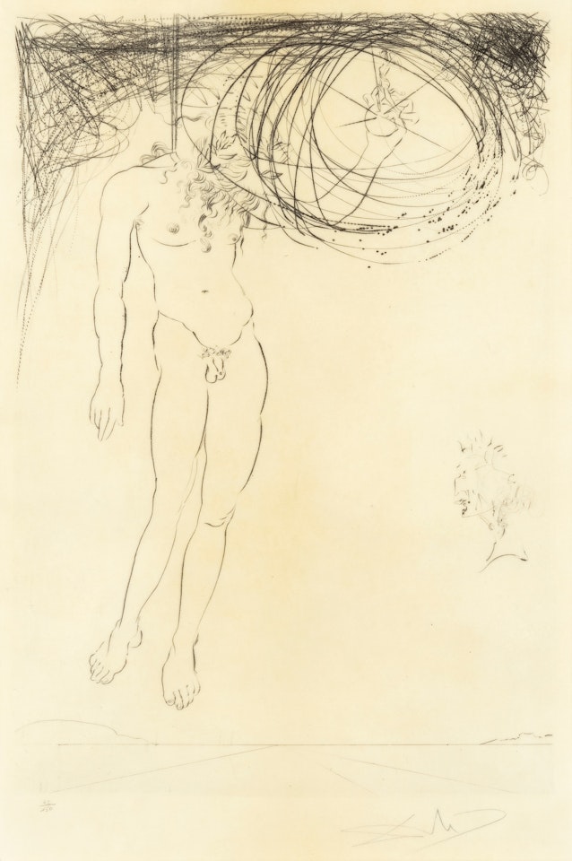 Darius Vowed He Would Hang by Salvador Dali