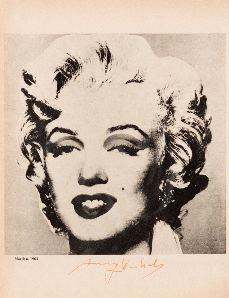 Marilyn Monroe by Andy Warhol