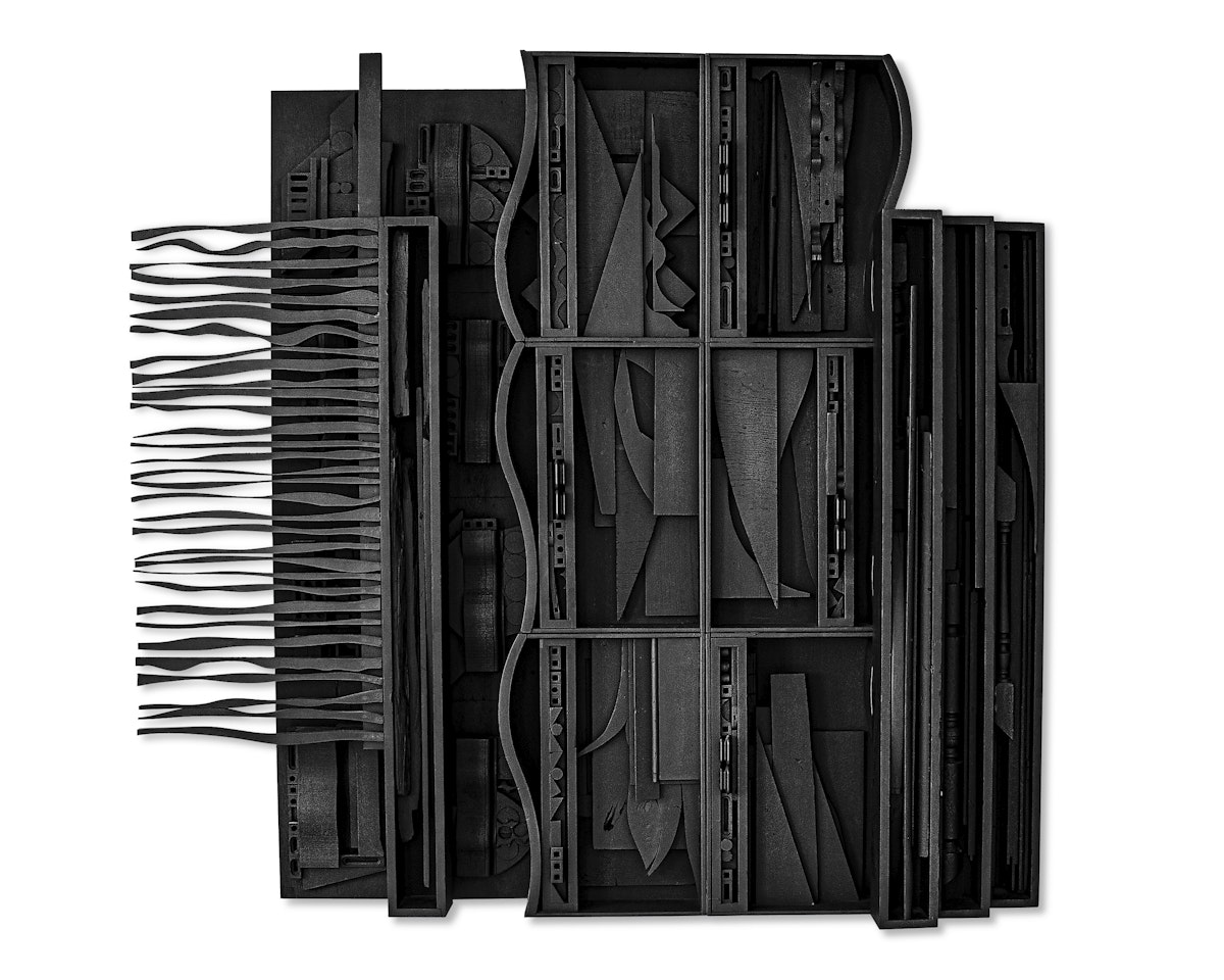 Rain Garden Spikes by Louise Nevelson