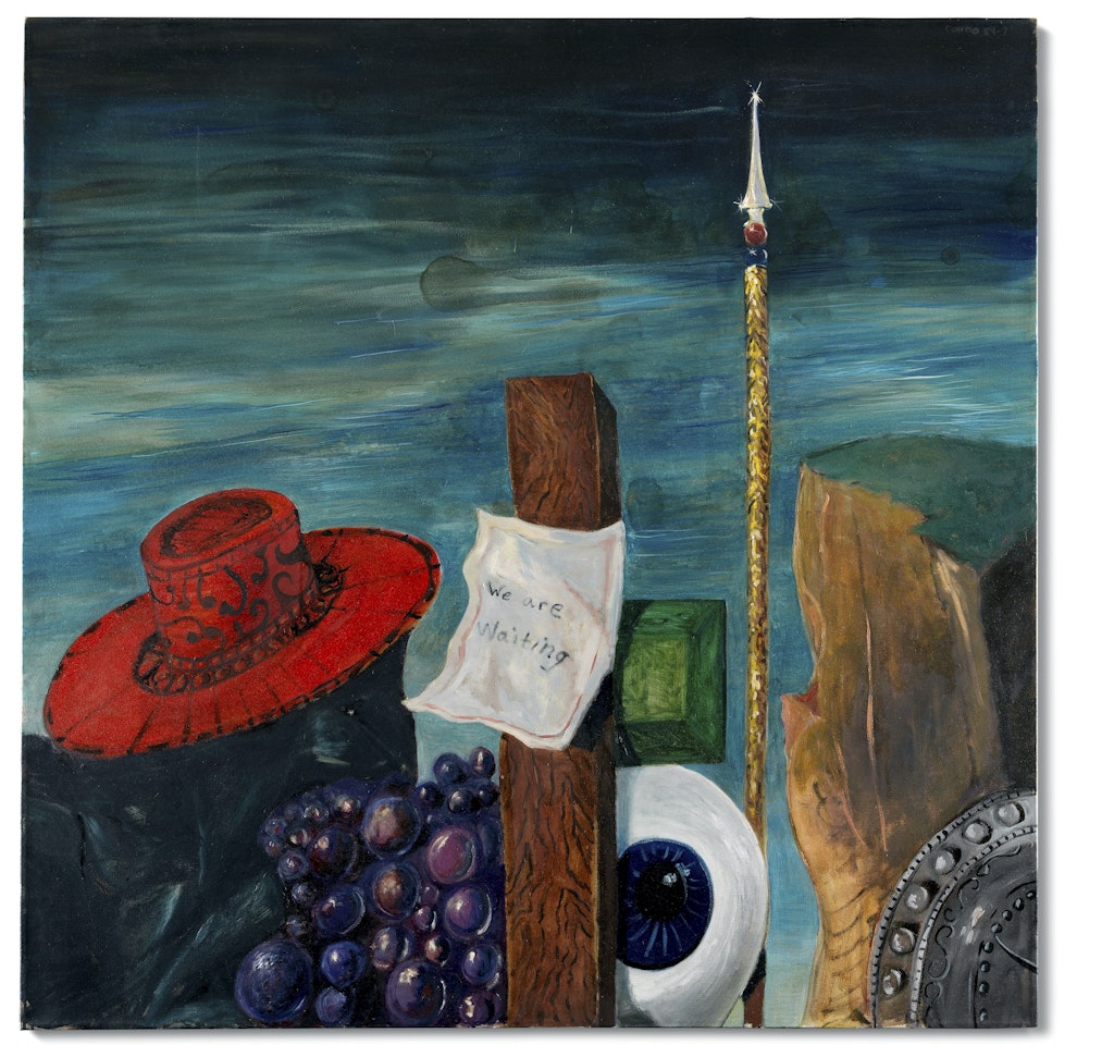 We Are Waiting by George Condo