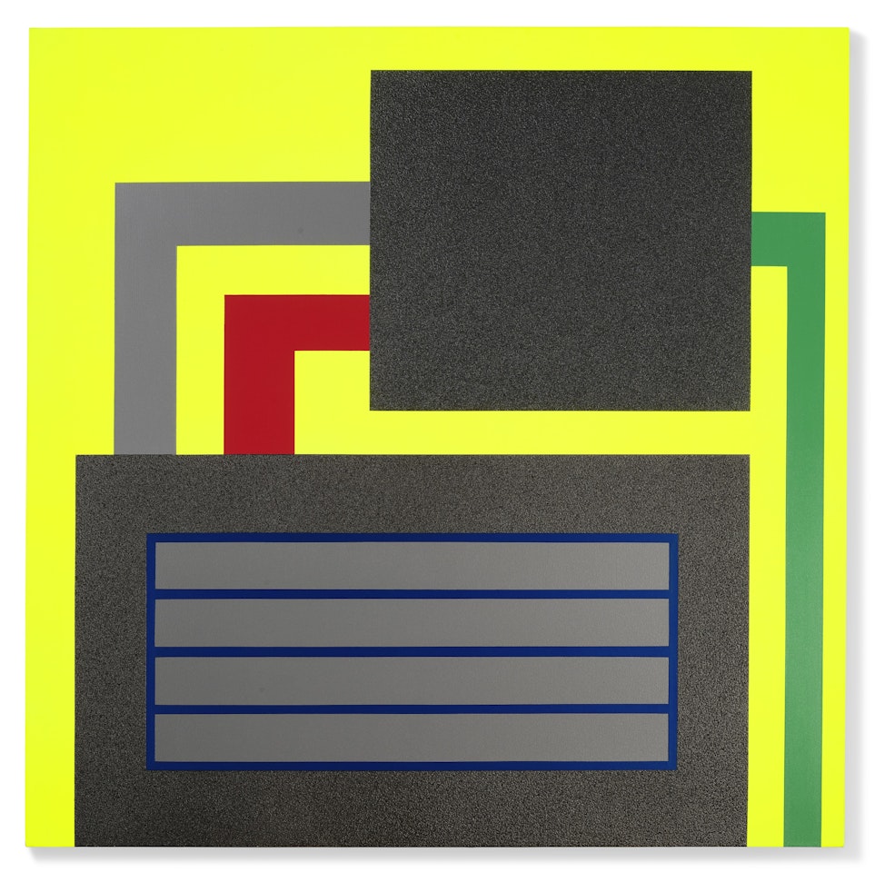 Stop Word by Peter Halley