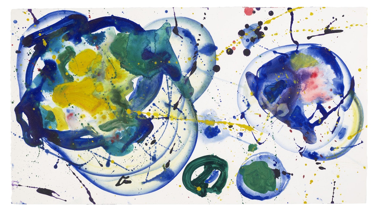 Untitled by Sam Francis