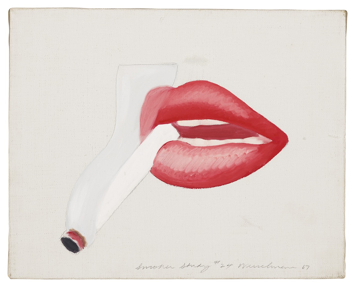 Smoker Study #24 by Tom Wesselmann