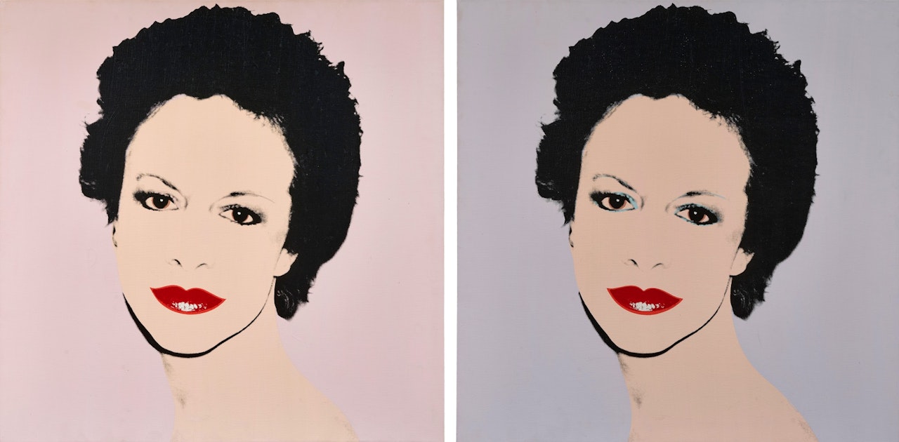 Portrait of Susanne Stahel by Andy Warhol