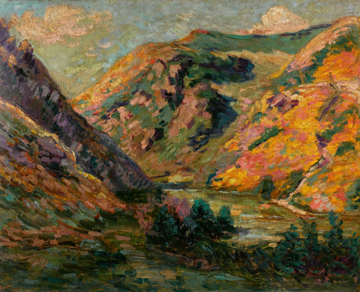 Les Carolles, Vallée de la Lude by Armand Guillaumin