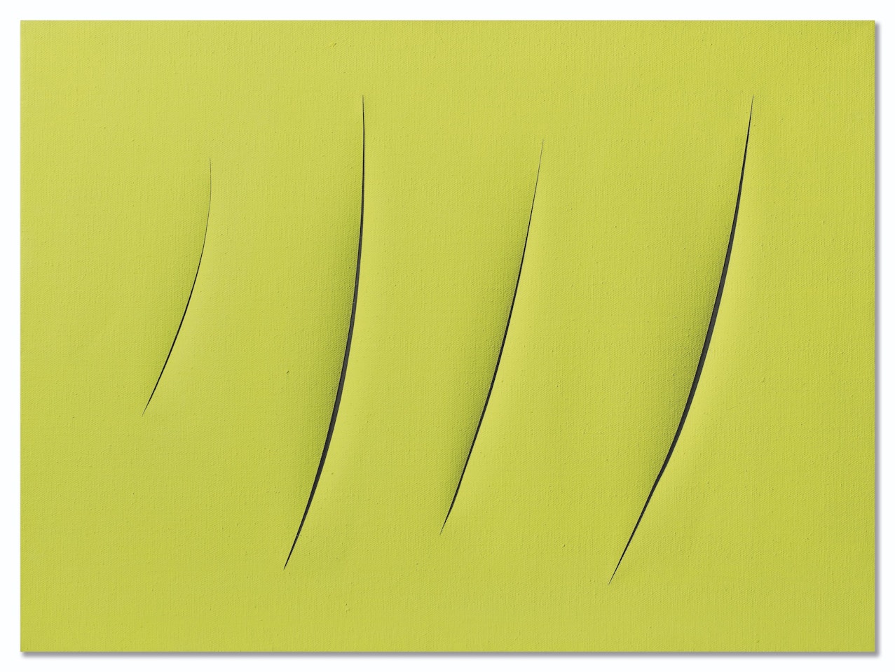 Concetto spaziale, attese by Lucio Fontana