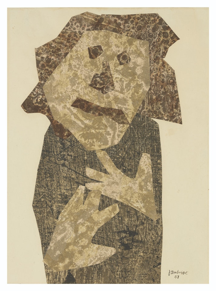 Plaignante by Jean Dubuffet