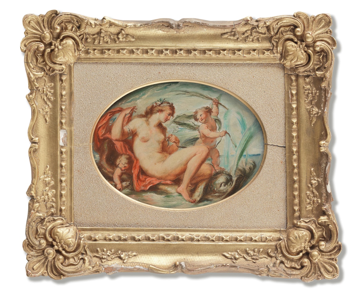 An Allegory of Water; and An Allegory of Earth by English School