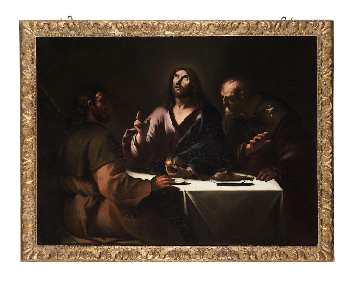 The Supper at Emmaus by Italian School