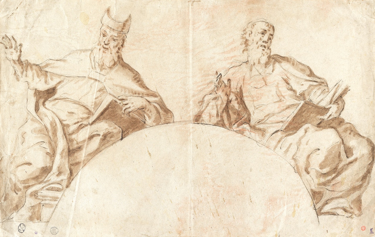 Study of philosophers by Neapolitan School