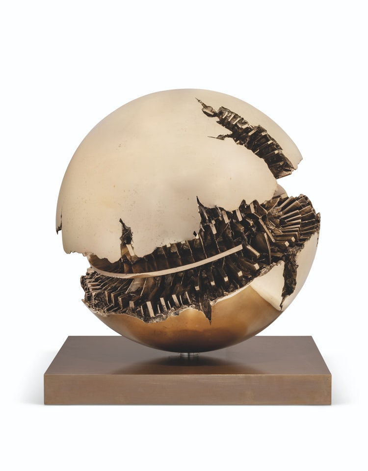 Sfera by Arnaldo Pomodoro