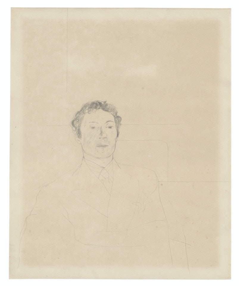 Portrait of Bernard Nevill by David Hockney