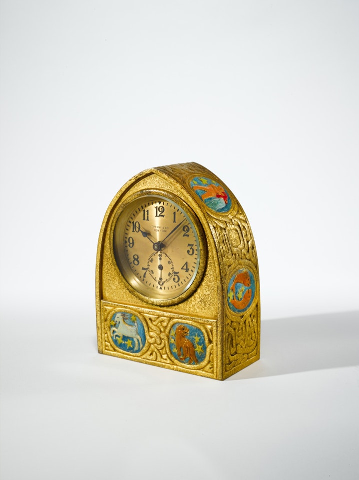 “Zodiac” Clock by Tiffany Studios