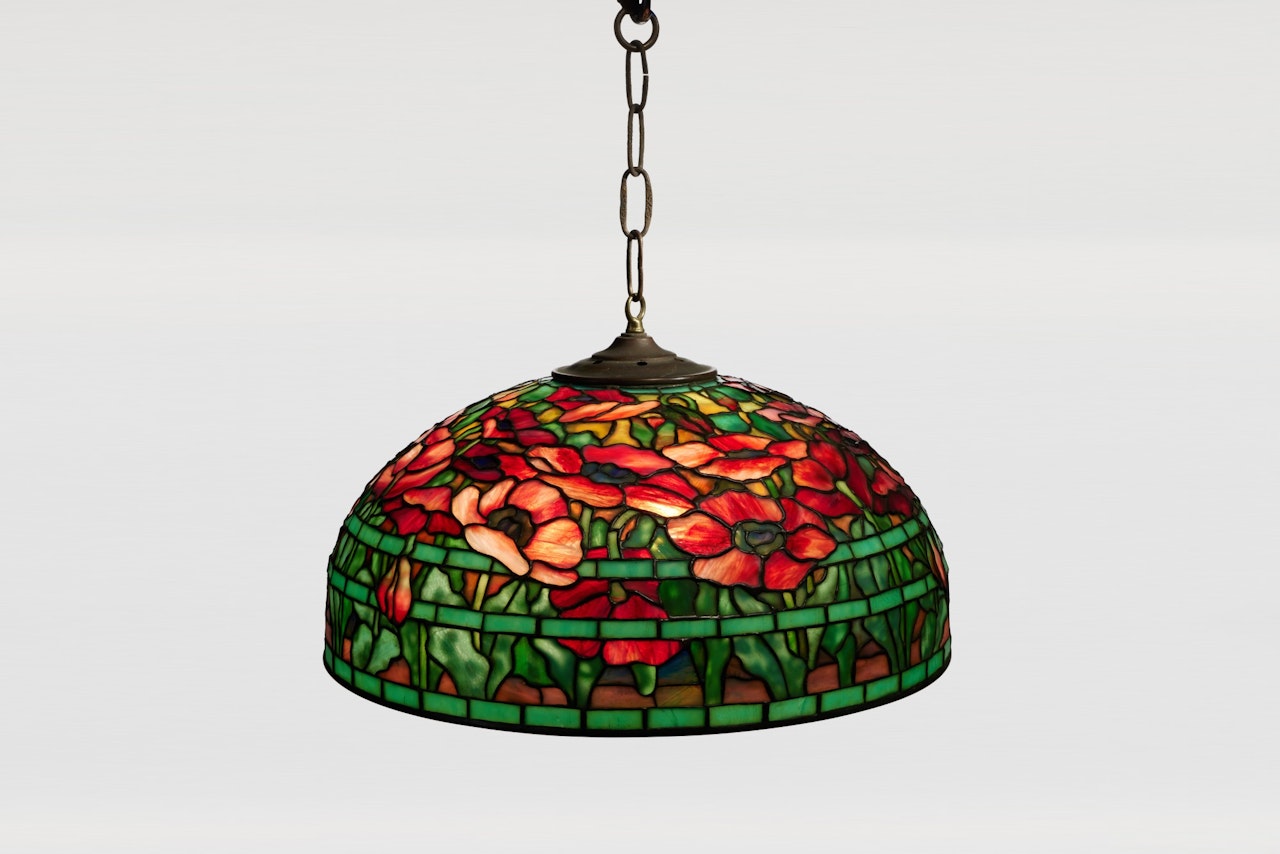 "Poppy" Chandelier by Tiffany Studios