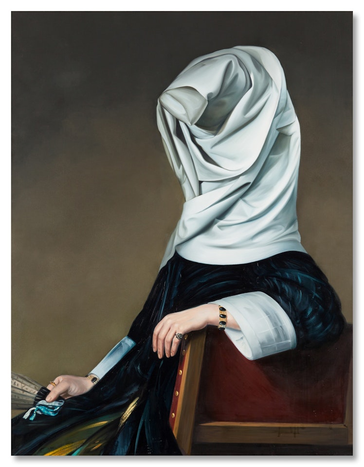 Maria (After Johannes Cornelisz Verspronck) by Ewa Juszkiewicz