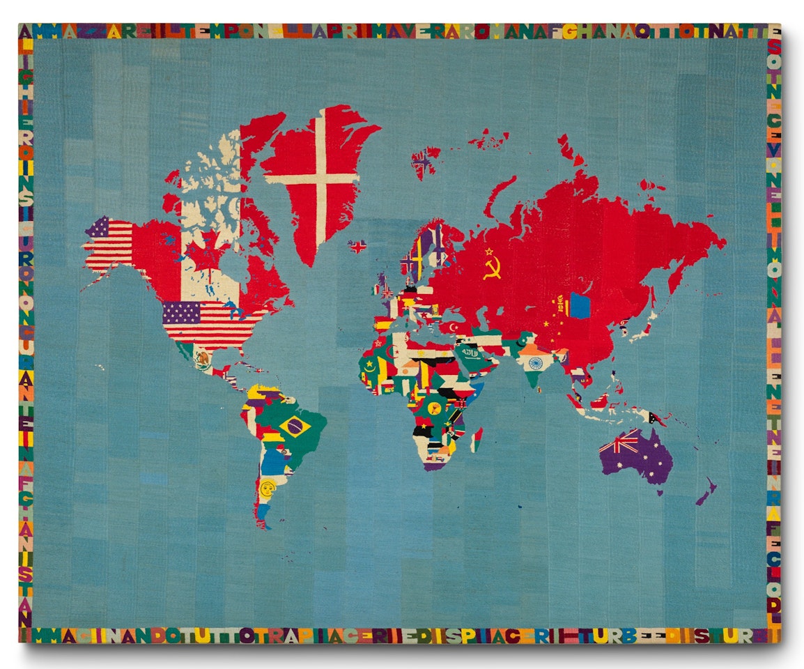 Mappa by Alighiero Boetti