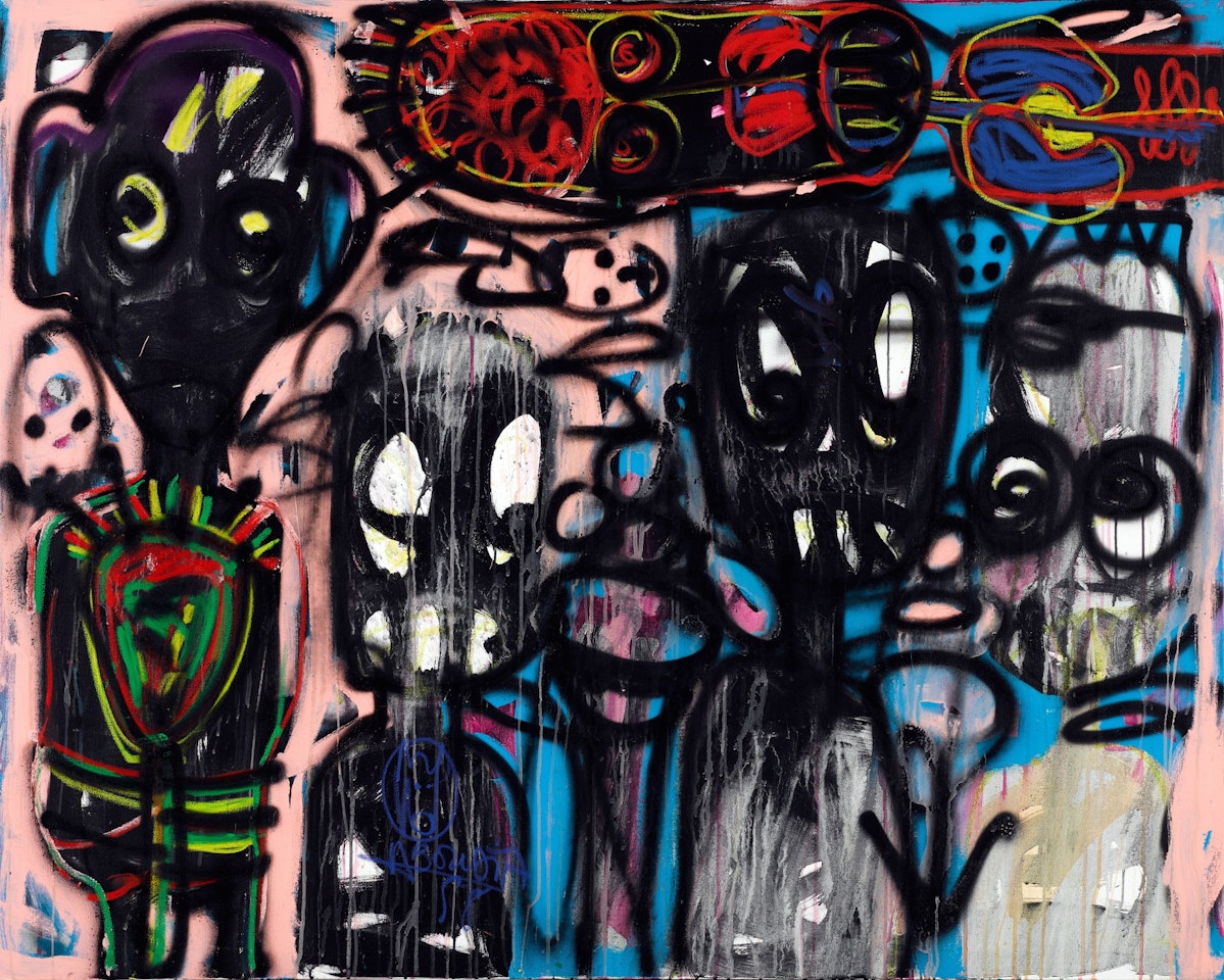 Untitled by Aboudia Abdoulaye Diarrassouba