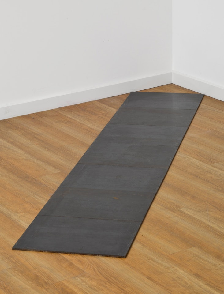 45 Degree Swipe by Carl Andre