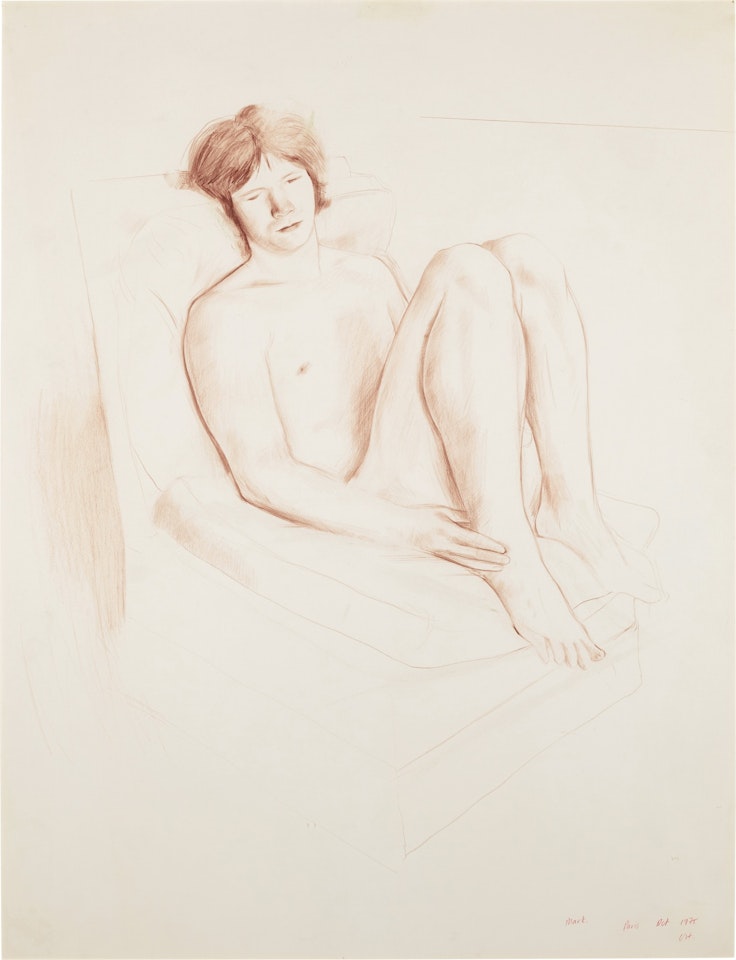Mark by David Hockney